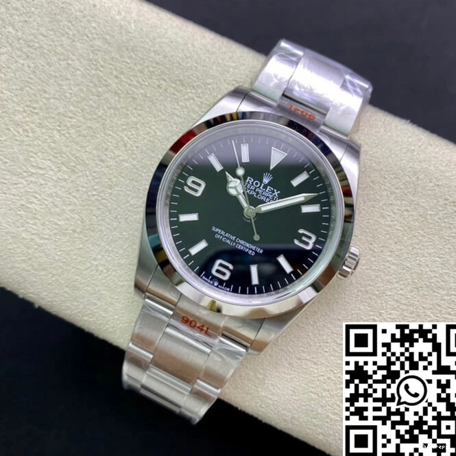 Rolex EW Dial Black Factory 1150 GoodFit M124270-0001 36MM Explorer 0722